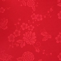 [동대문패션포인트] 한복 조각보 공예 원단 장의단, 빨강(301)