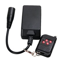 피톤치드연무기 미니 3 핀 xlr 원격 제어 수신기 장비 컨트롤러 수용체 400w 연기, 1-없음