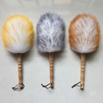 은상사 귀여운 심플 먼지털이개 브러쉬, 텍사스오렌지, 1개