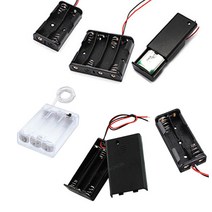 일렉킹 AA형 건전지홀더 모음 AA배터리홀더 1구2구3구4구5구8구10구 커버형 USB형 DC잭 형 AA건전지 케이스, AA3구건전지 홀더