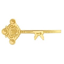 순금 행운의열쇠 1.0g 24k [ 득재운부 프레스 ] 정년 퇴직 퇴임 진급 부모님 환갑 공로 감사 선물 기념품