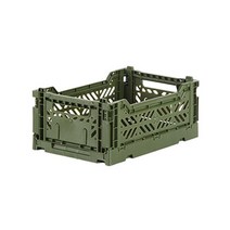 아이카사 폴딩박스 S khaki 카키 수납박스 수납바구니 수납함 정리함