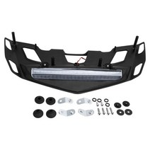 오토바이 후면 트렁크 화물 랙 LED 브레이크 등 어셈블리 혼다 골드윙 자동 DCT GL1800BD 2018-2020 19, 04 Black and Clear