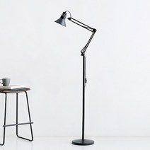 LED 거실 장스탠드 인테리어 플로우조명 각도조절, 레드