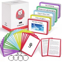 미국 유치원 초등학교 영어단어 공부 게임 플래쉬카드 GAMENOTE Sight Words Kids Educational Flash Cards