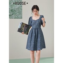 KUOSE 프레피 베이비돌 드레스 원피스 쿠오세