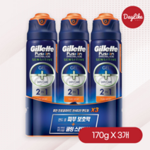 질레트 면도젤 프로글라이드 면도크림 170g 3개, 쉐이빙젤 170g 3개