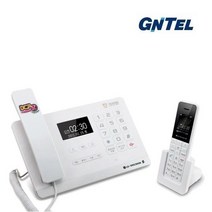 엘지 지엔텔 발신자표시 사무용 유무선전화기/GT-8505/GT-8506 유선+무선 전화기, GT-8505(화이트)