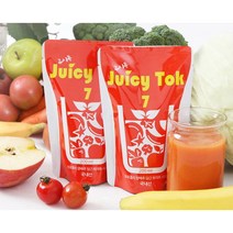 과일야채쥬스 쥬시톡7 100%천연원료 아침대용건강주스, 쥬시톡7 50팩+2팩