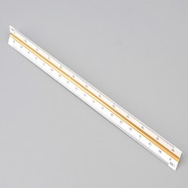 30CM 플라스틱 자 고배율 삼각 스케일자