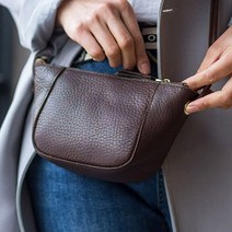 가방팩토리 천연소가죽 캐주얼 여성 미니 크로스백