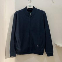 [행복한백화점][그린조이][그린조이] 기모안감 풀집업 니트 가디건 틸블루 남성 GF22SG21M