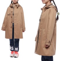 Burberry [명품]버버리 22FW 디태처블 후드 체크 라이닝 코트 8053732ARCHIVEBEIGE22F 8053732