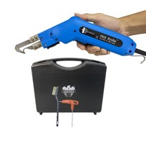 견고한 전기 커터 스티로 폼 커팅 머신 110V/220V 핫 나이프 도구 로프 커튼, [10] 80W-5CM-E, [01] CN