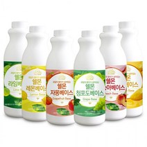 에이드 원액 홈카페 과일 농축액 베이스 1kg 시럽 원액 에이드 자몽 라임 레몬 청포도 오렌지, 쉘몬 과일 농축액 베이스 파인애플 1kg