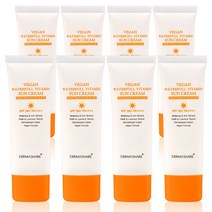 더마쉐어 비건 워터풀 비타민 선크림 SPF50+ PA++++, 8개, 50ml