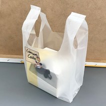 [소행섬] 무지 HD 비닐 쇼핑백 U형, U55, 1000개