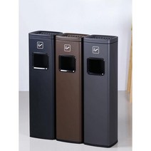 야외 쓰레기통 재떨이 철제 길거리 편의점 PC방 실외 흡연부스 흡연장, C