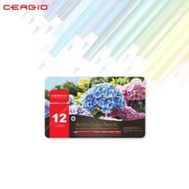 세르지오 유성색연필 12색세트, CE3012 1세트