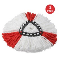 1/3/5pcs 교체 Microfibre 스핀 걸레 리필 헤드 Vileda O-삼나무 EasyWring 가정용 청소 도구 액세서리, 01 1 Pack