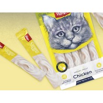 일본고양이간식 고양이 부드러운 치킨 퓨레 14g 20p 고양이스낵 고양이파우치간식 고양이마약간식, 1개