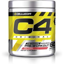Cellucor 셀루코어 C4 60서빙 Fruit Punch, 390g, 1개