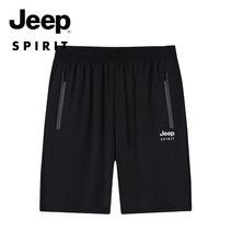 JEEP SPIRIT 남성 트레이닝 하프 팬츠 남자 츄리닝 반바지 JPKZ2023