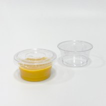 소스컵 2온스 62파이 투명미니 500개세트, 500개