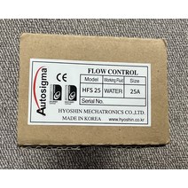효신 플로우스위치 HFS-25(25A) 유량스위치, 1개