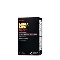 GNC [5개 SET]GNC 메가맨 스포츠 90정 Mega Men Sports 90cts, 1