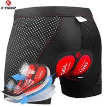 자전거 전자 벨 크락션 XTIGER 사이클링 반바지 통기성 메쉬 속옷 젤 패드 충격 방지 MTB dropshipping, XXL, XM-DNK-16805