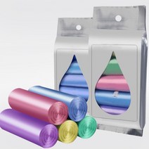 백운홈쇼핑 자동 리필 휴지통 핑크 그린 블루, 리필봉투(20개입), 20개