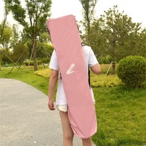 스케이트보드 가방 가방 더블 숄더 백팩 숄더 남녀 대소 어판 전동킥보드 가방 롱보드 댄스보드, 핑크 롱보드댄스 보드 원 숄더 더블 숄더 크로스바