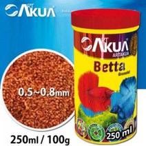 ART 아트아쿠아 베타 250mL (베타 사료) 어항 사료 새우 베타 구피 먹이 사료, 단품