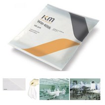 산업용 극세사 와이퍼 15*15cm 케이엠 클린룸 공정 100매입 극세섬유 닦개