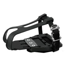 BV 바이크 시마노 SPD 호환 1.4cm(9/16인치) 페달 토 클립 포함 (SPD 클리트 포함) - MTB/스핀/실내/운동/펠로톤 자전거 페달, Toe Cage Only