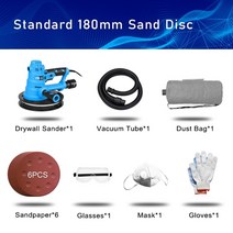 샌딩기 벨트샌더 무선 원형 에어 샌딩기 건식 벽체 샌더 750w800w 230v 벽 벽, ptht990a, 유럽 ​​연합