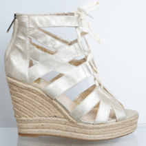 [돌체비타 메탈릭 에스빠드류 웨지힐 ] DOLCE VITA METALIC JIANNA ESPADRILLE WEDGES/웨지샌들/11cm킬힐/킬힐샌들/글래디에이터샌들/가보시킬힐