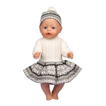 솜인형옷 무속성 솜인형 신제품 귀여운 양모 산타 클로스 나무 엘크 인형 의류 세트 43 Cm 미국 18 인치 장난감 선물, 02 CL-0145