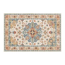 수입 빈티지 모로칸 러그 페르시아 카페트 거실 침실 모로코 우아한 스타일 여름 얇은 발코니 바닥 매트 이국적인 인테리어