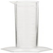 Vitlab Class A Certified Polymethylpentene Graduated Cylinder 100ml Capacity (Pack of 2), 1