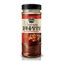 CJ더마켓 만능 소스 황금 소스 양념 장레시피 백설 닭볶음탕양념 닭볶음탕 닭갈비 만능간장 닭요리 490G, 4개