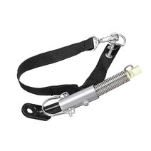 자전거 트레일러 바이크트레일러 뒷바구니 아기 애완 동물 히치 커넥터 후면 랙, 실버 블랙, 실버 블랙, 1개