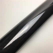 2D 3D 4D 5D 6D 탄소 섬유 비닐 포장 필름 자동차 승용차 랩 포일 호일 콘솔 컴퓨터 노트북 스킨 전화 커버 오토바이 스티커, [05] 4D Carbon Black, [03] 152X40 CM