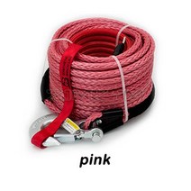 견인로프 다색 윈치 라인 견인 로프 폴리머 합성 섬유 로프 오프로드 차량 견 플라즈마, 분홍