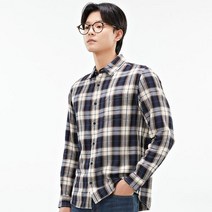 체이스플러스 남성 캐쥬얼 타탄체크 셔츠 긴팔셔츠 -AFRK5415C