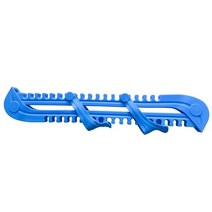 스케이트날집 날보호 커버 조절 가능한 하키 신발 블레이드 가드 보호 하이킹 슈트 스케이트화 피겨화 가방, 푸른