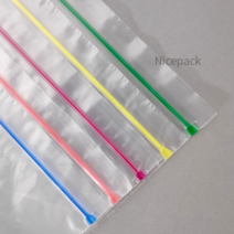 컬러 지퍼백 7가지 종류 0.05mm 두께 100장, 35cm x 45cm(주황)