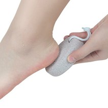 발각질제거기 천연 풋스톤 풋파일 타원형 각질제거돌 피부관리 굳은살제거 발바닥관리 뒤꿈치케어 발관리 발밀이, 1. 화산석(단일컬러)