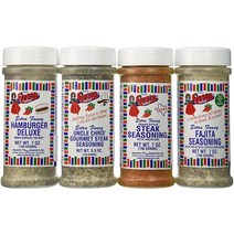 Fiesta 피에스타 텍사스 바베큐 시즈닝 156g 4종, 1개, 1ml
